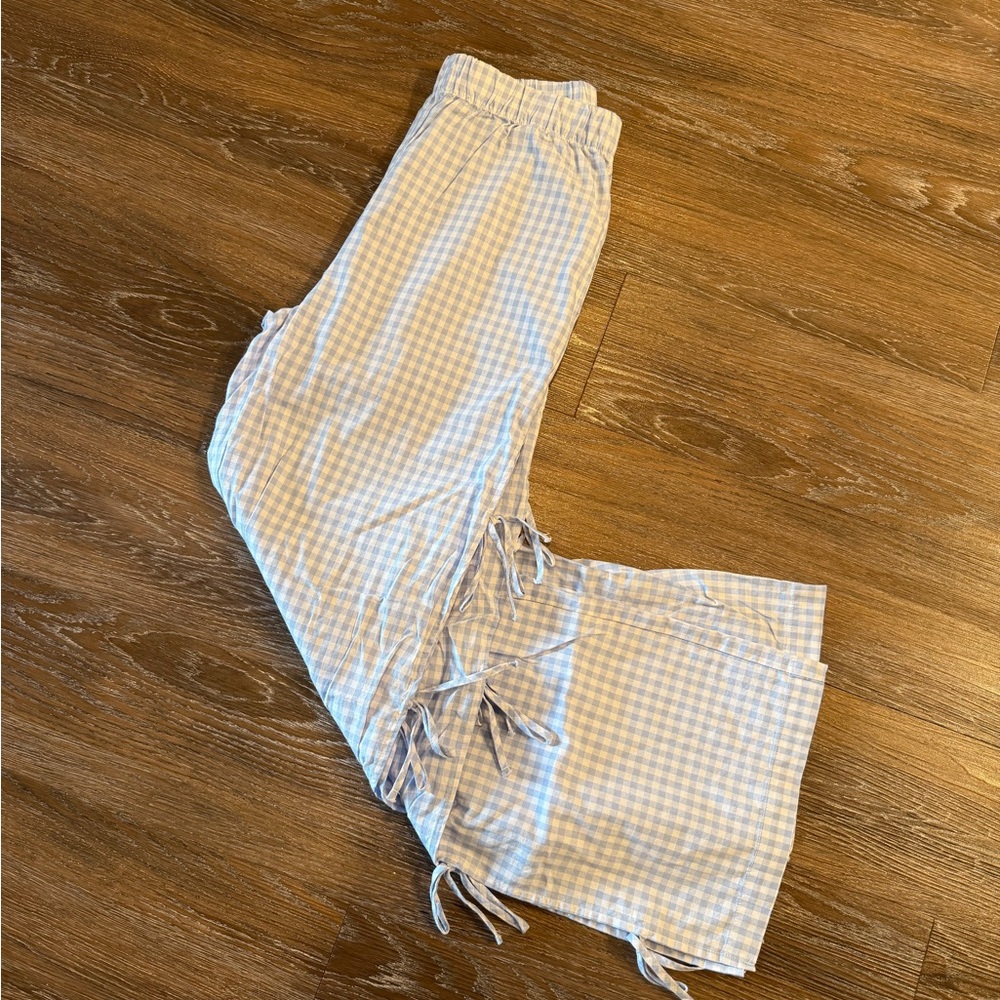 Gingham Striped Pants - Picture 5 of 8